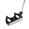 MAZEL Golf Putter Club Right Hand Loft Lie 72 Degrees Shaft 34 Inches Putter GS5 Blue Men's Angle 3.5 Angle Length Count (Black - Grip)
