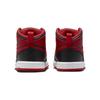 Детские кроссовки Air Jordan 1 Mid TD Alternate Bred Черный Белый Огненно-красный DQ8425-060