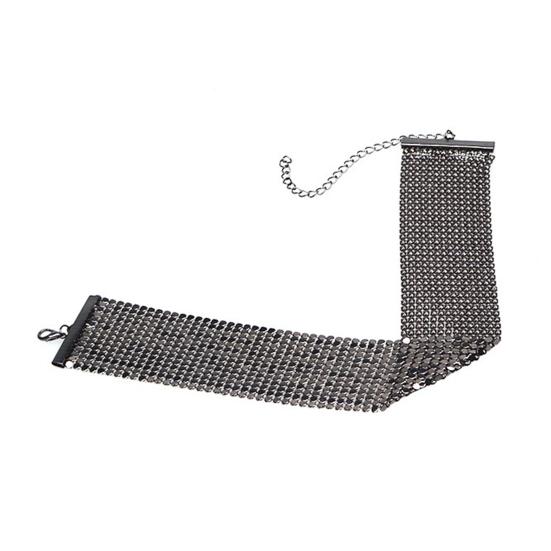 Женское колье, широкий хип-хоп, панк, крутые индивидуальные украшения, сверкающий воротник со стразами