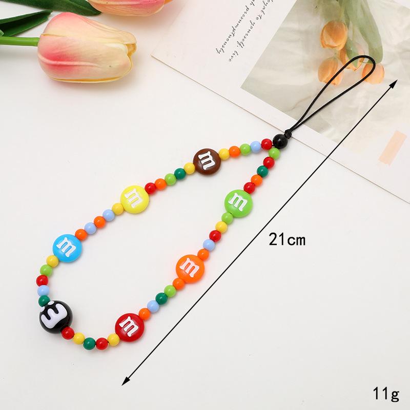 Красочный мультяшный чехол для телефона с ремешком и электропокрытием в квадратную клетку