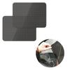 2 Pcs Car Sunshade Stickers Static Electricity Stickers Sunscreen Heat Insulation Car Window Foils Side Window Sunshade