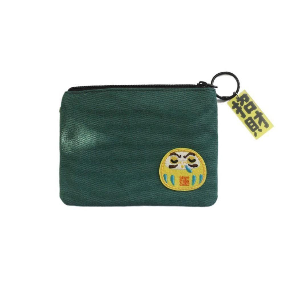 Вместительный кошелек для монет, талисман удачи, держатель для карт, модный дорожный органайзер для карт