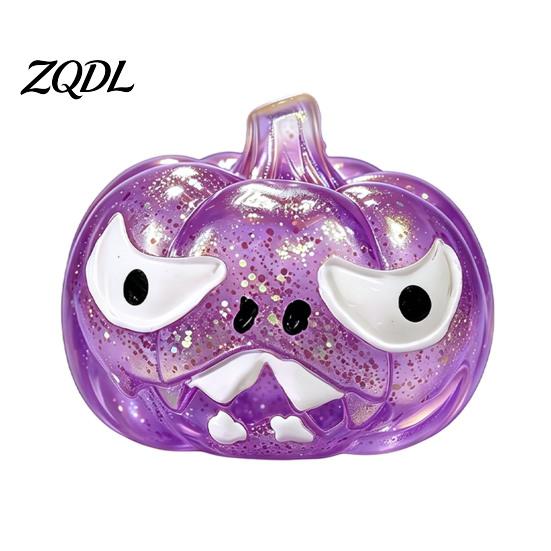 Elastic TPR Stress Reliever Pumpkin Grimace Squeeze Toy for Relief, Soft Sensory Fidget Halloween Adults Children, Portable Pinch Emotional