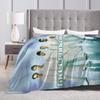 BSB Backstreet Boys Band Blankets  Warm Soft Bedding Throws For Home Decor Travel Office Flannel Bedspread Bed Cover