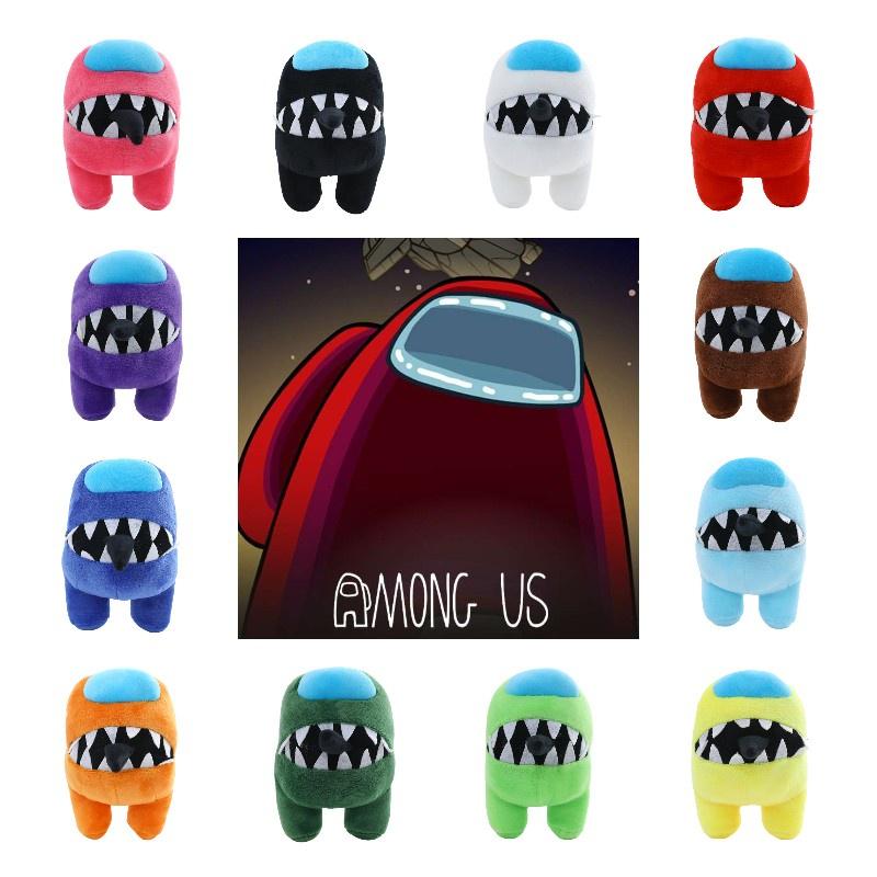 Новая плюшевая игрушка Among Us, мультяшный волк, плюшевая мягкая набивная кукла, в наличии