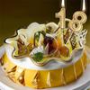 Gold Number Birthday Numeral Candles Number Cake Decor for Adults/Kids Party