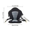 Paddle Board Seat Adjustable Kayak Seat Padded Canoe Backrest Seat With Detachable Storage Bag For Kayaks Rowboats Fishing Boats