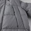 Мужская легкая пуховая куртка Kelme с капюшоном, водоотталкивающая, для использования на открытом воздухе. (Серый, Размер S)