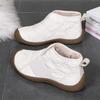 Winter High-top Cotton Shoes Plus Velvet Thickened Shoes, Soft Sole, Non-slip, Comfortable and Lightweight Pedal