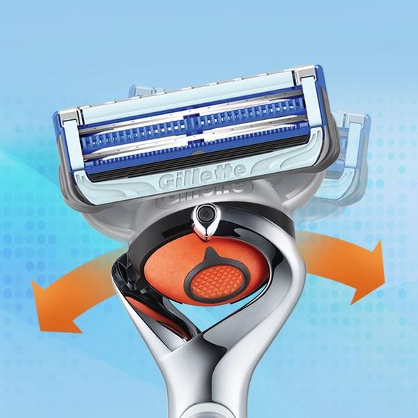 New Gillette Skintech Power Razor Blades, 8 Packs, 1 Pack ,Korean Razor Blade