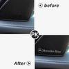 car audio decorate 3D Aluminum Badge Emblem Sticker For Mercedes Benz AMG GLE GLS CLS GLC CLA GLA GLB Accessories Car Styling