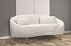 Sofa 2 Seaters Oslo With Cushions Cream Cm 148X84X68