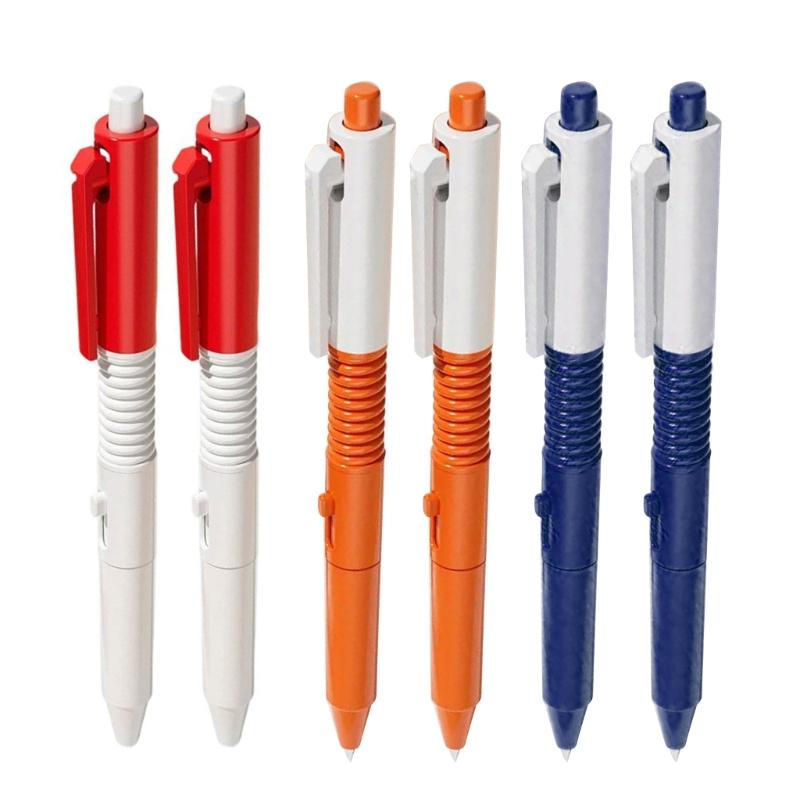 3/6/9pcs Black Ink Ballpoint Pen Squirting Toy Smooth Writing Pen Water Sprays Pen Writable Pen for School Office