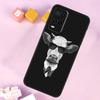Funny Cow Face Case For Oppo A98 A78 A18 A38 A58 A74 A94 A54 A15 A17 A57 A6 A5 Pro A16 A76 A96 A40 A60 A80