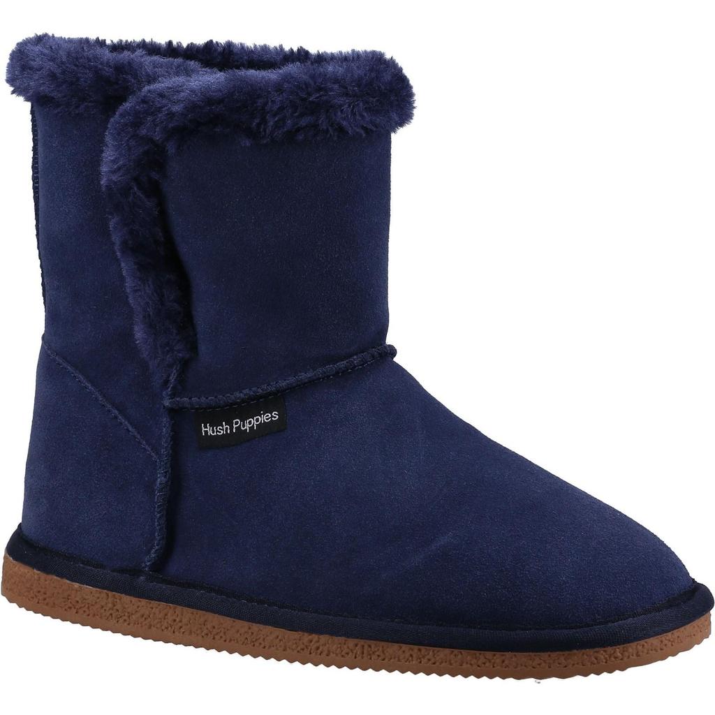 Hush Puppies Womens/Ladies Ashleigh Suede Slipper Boots
