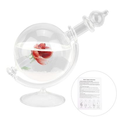 Прогноз погоды Хрустальная бутылка Глобус Форма воды Ветер Стеклянный домашний декор Подарок