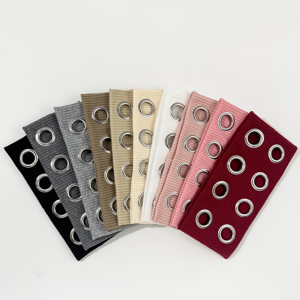 Hip-Hop Punk Hollowed-Out Metal Wide Edge Headband Retro Elastic Band Unisex Sweet Cool for Men And Women