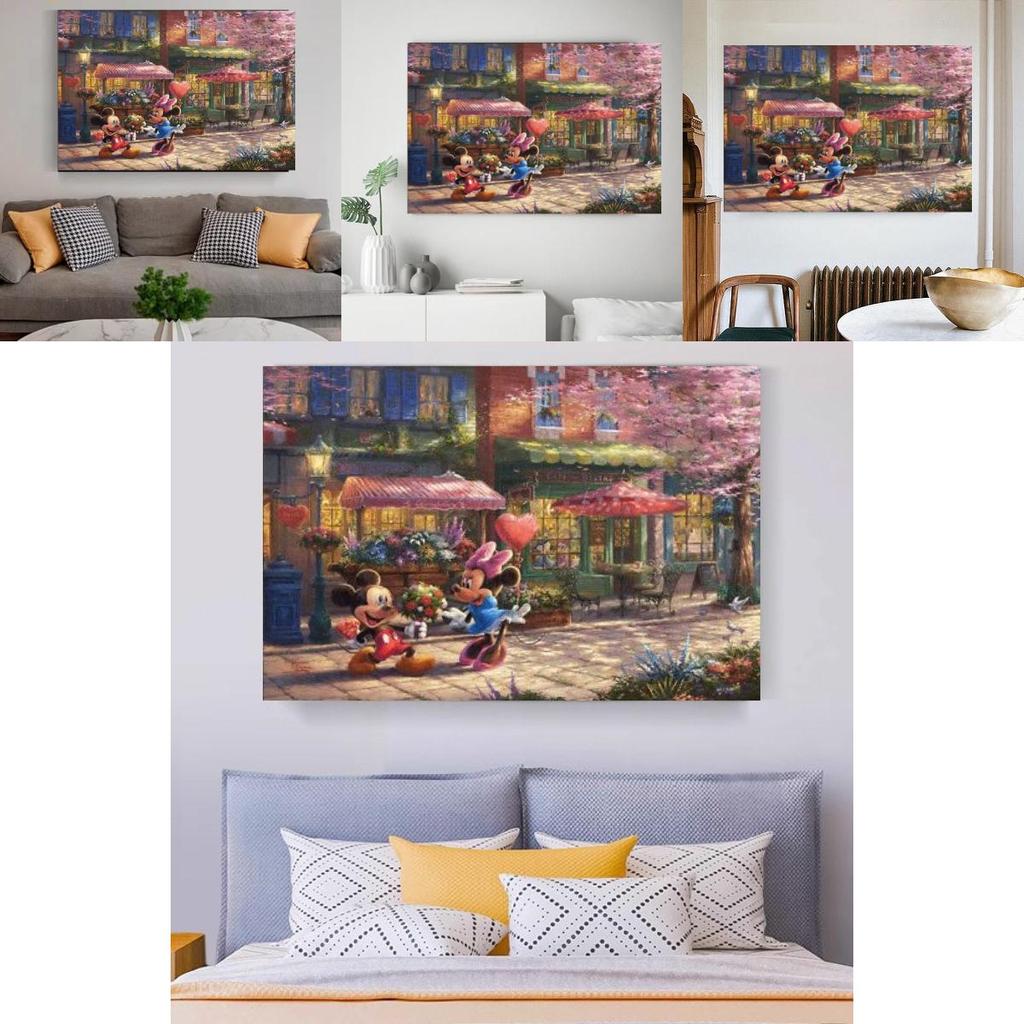 Модный подарок для девочки в тематике Микки Мауса, сказочные обои для декора спальни