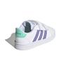 adidas Neo Grand Court Прочные детские кроссовки Обувь для малышей GX5752