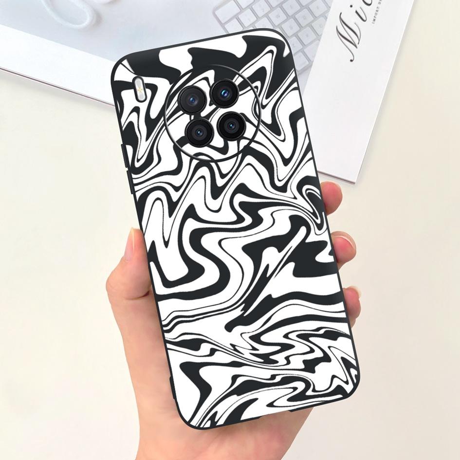 Чехол Астронавт для Honor 50 Lite Чехол Huawei Nova 8i Funda Ударопрочный Мягкий Силикон Милый Задний Чехол на Nova8i Honor50 Lite Coque