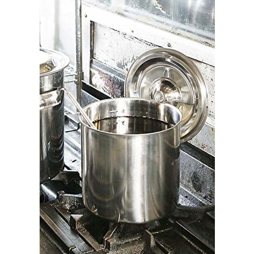 EBM 18-8 Kitchen Pot/Stock Pot, 18cm, Handleless