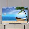 New Television Hood TV Dust Cover Cloth 32-75 Inch Currency Fashion and Modern Style Household Hanging LCD TV Cover