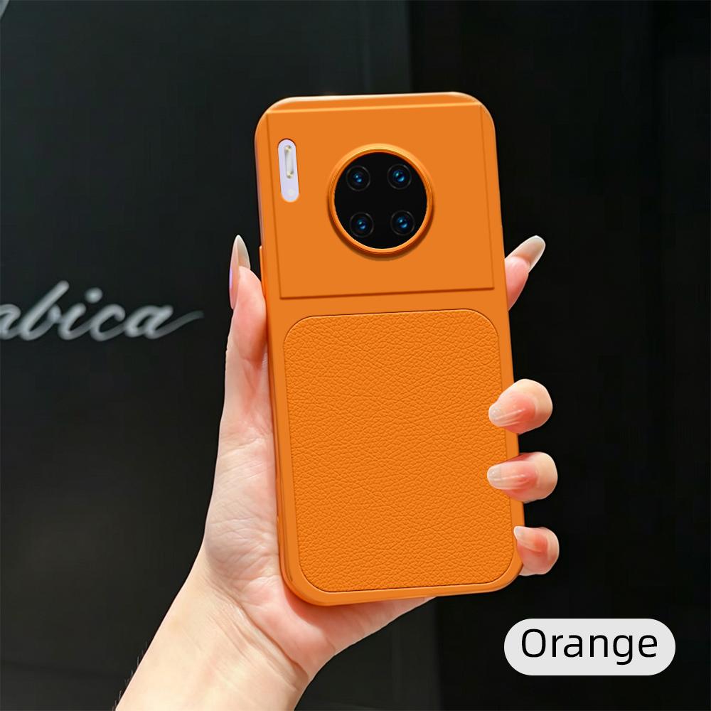 Чехол для Huawei Mate 30 Чехол для Huawei Mate 30 Pro Кожаный чехол Роскошная защита объектива Защитная матовая кожаная задняя крышка