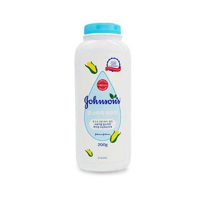 Johnson's BUICJUAH Moisture-Absorbing Cornstarch Skin Body Powder