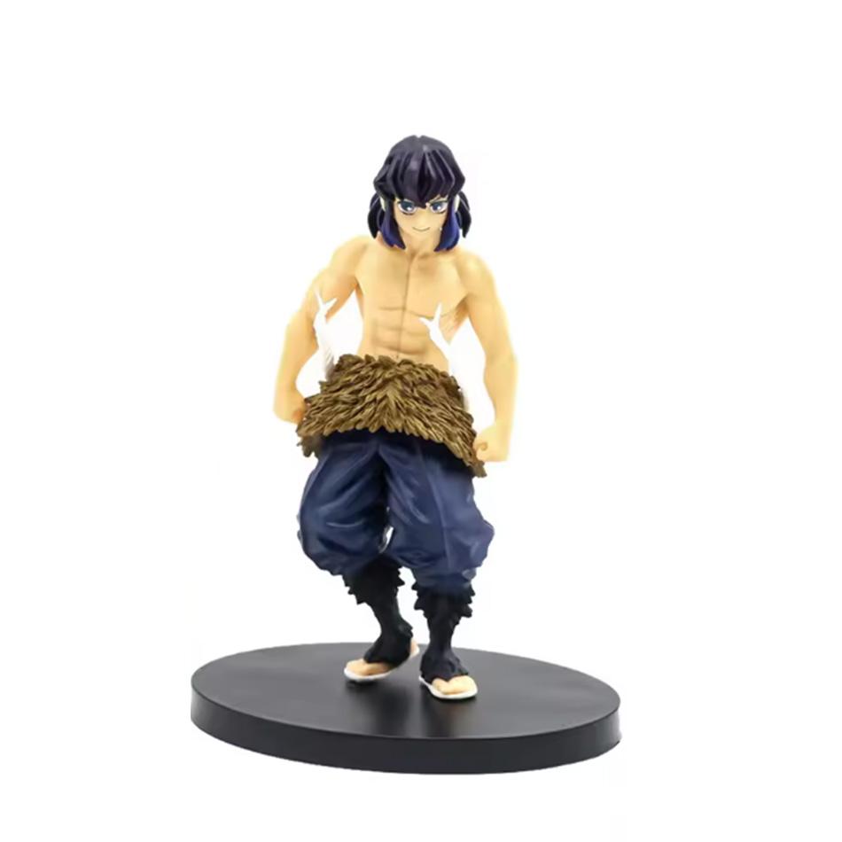 Аниме фигурка Demon Slayer Kamado Tanjirou Nezuko, фигурки героев из ПВХ, модель игрушки, фигурка Zenitsu, Inosuke Kimetsu No Yaiba Figura