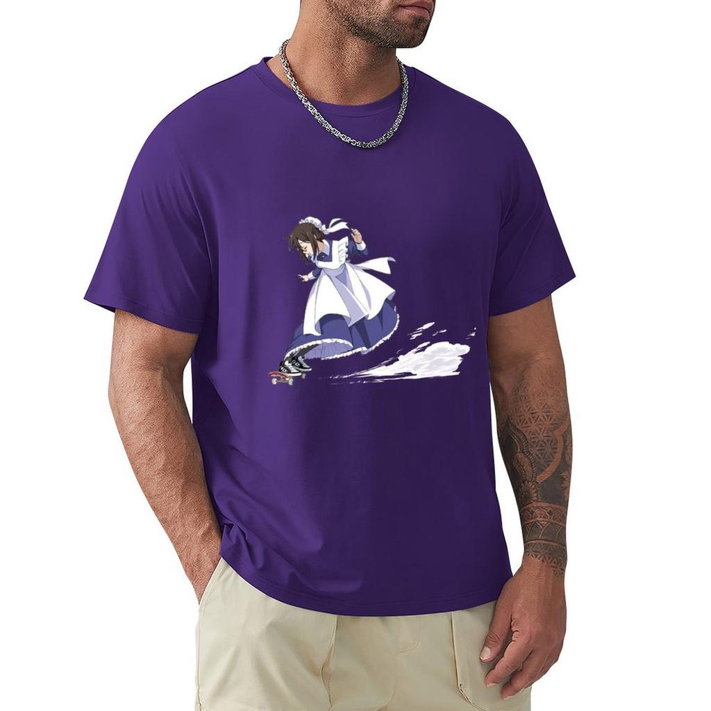 Skate Board Maid T-Shirt Graphic Tee Shirt Anime Tshirt Shirts Graphic Tee Men