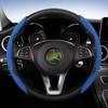 Suede Steering Wheel Cover for SKODA Octavia Kodiaq Superb Wagon Fabia Rapid Yeti Combi Karop Car Accessories