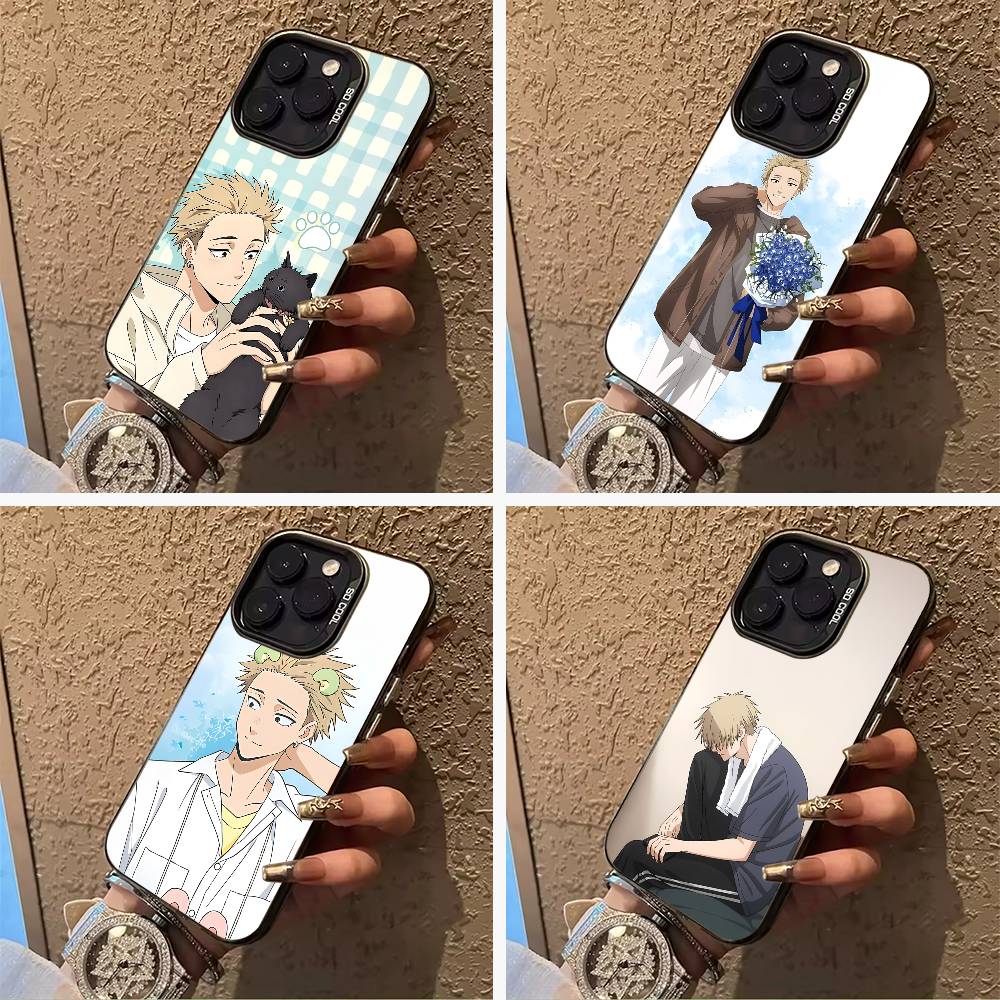 Чехол для телефона T-Tsumugi-Rintaro для iPhone 17, 16, 15, 14, 13, 12, 11 Plus Pro Max Цветной Серебристый Чехол для телефона