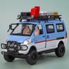 1:Масштаб 1:24 WULING MINIEV Игрушечная модель автомобиля Металлический корпус Звук Свет Оттяжка Имитация Внедорожники Модели Детские подарки