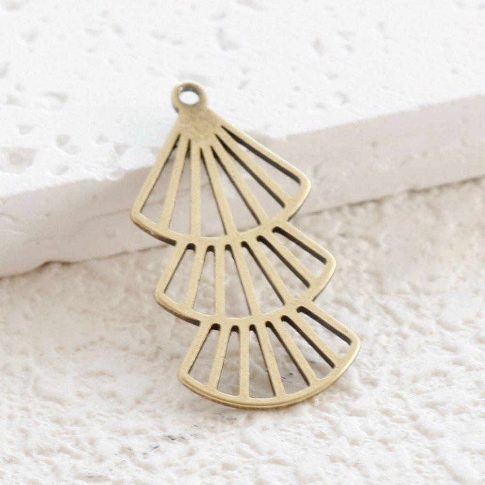Top Loop DIY Jewelry Charms Geometric Shape Hanging Connector DIY Jewelry Kit  Bracelet Making