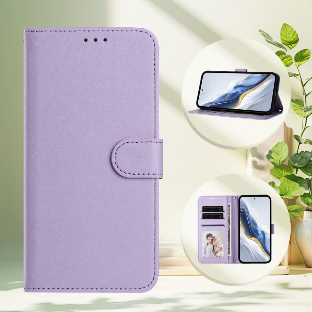 Suitable for iPhone 17E, leather-textured solid color business case, Apple 16 card slot hand strap flip cover protective case