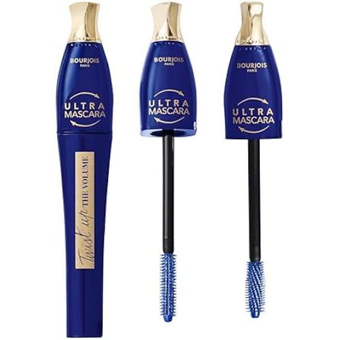 Mascara - BOURJOIS - Twist Up The Volume Blue - Brosse 2-en-1 - Waterproof - Tenue 24h