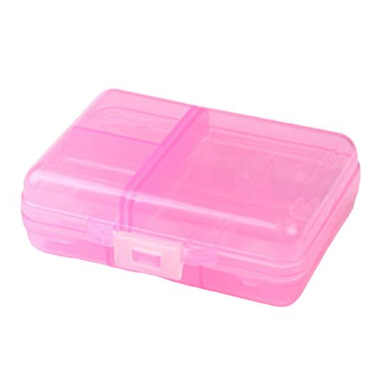 Коробка для таблеток многоразовая, устойчивая к трещинам, разделенная на влагостойкие классифицированные таблетки, прозрачная двухслойная с крышкой, аптечка для путешествий