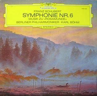 LP Record FRANZ SCHUBERT BERLIN PHILHARMONIC Symphony No. 6 Music for Rosamun 2530422 Deutsche Grammo 1973 Germany Classical Used
