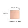 0.3mm-1.5mm Thickness Strip Shim 15x15mm Thermal Pad  For GPU CPU Chip RAM Cooling