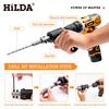 Набор аккумуляторных электрических ударных дрелей HILDA