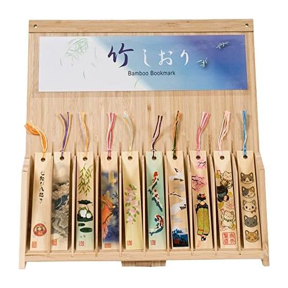Yamasita Craft Бамбуковая закладка Лягушка/Ива
