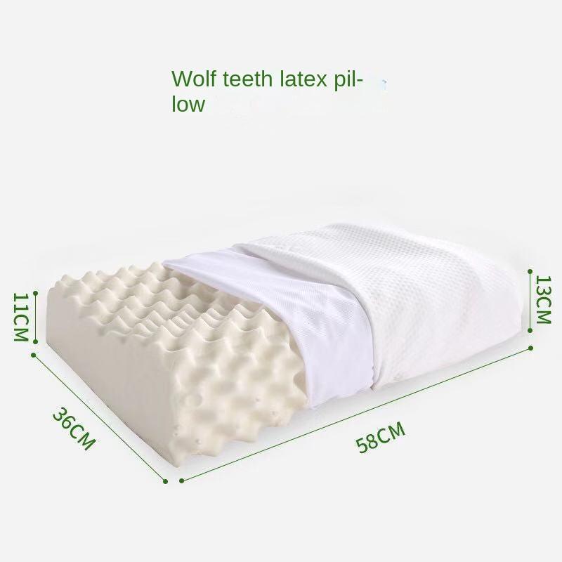 Pure Natural Latex Pillows, Sleep Latex Massage Pillows, Orthopedic Pillows, Pure Natural Latex Memory Pillows, Enhance Immunity
