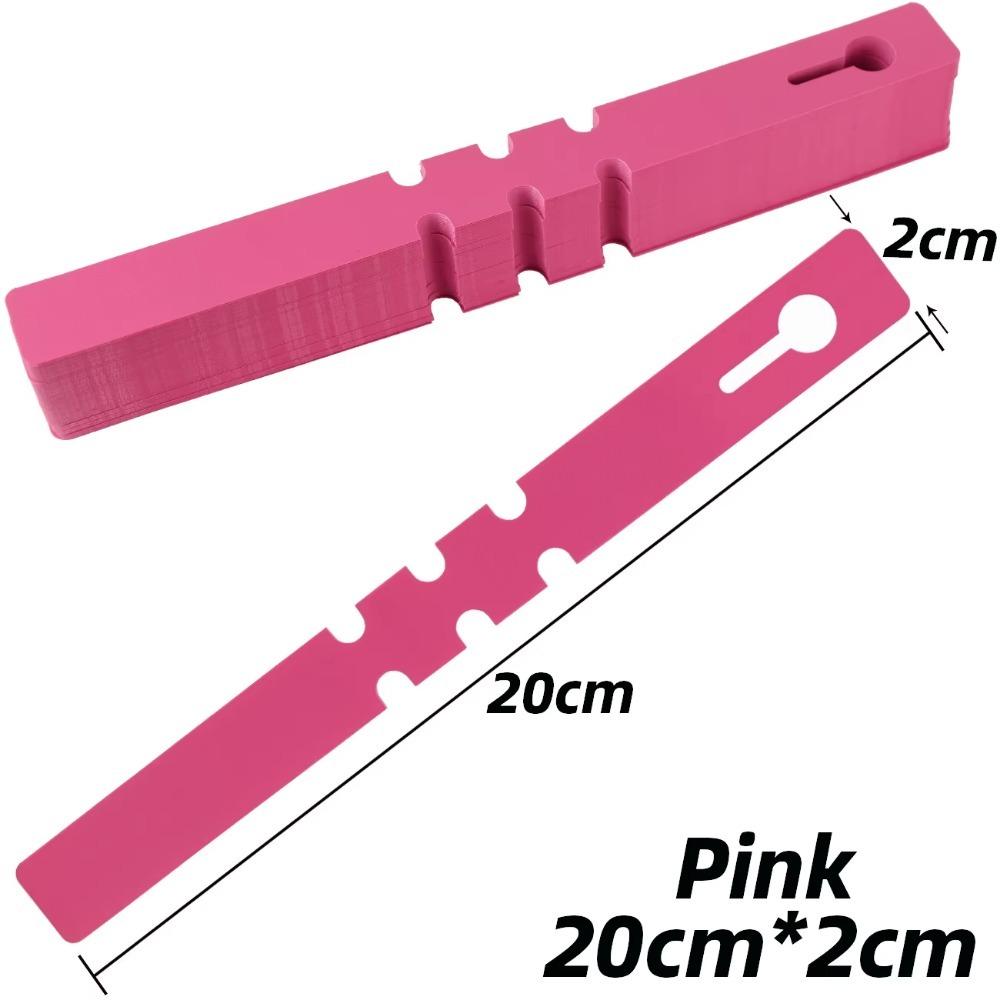 100pcs Reusable Garden Plant Tag Plastic Vegetables Labels New Ring Buckle Sign  Markers Tool