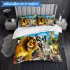 Penguins dventure 3pcs K-pop music group Bedding set,Ideal for Bedroom, Dormitory,Including Duvet Cover And 2pcs Pillowcases,Fan gifts