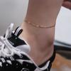 Gold/Silver Sexy Chain Anklet Zinc Zinc Alloy  Retro   Women
