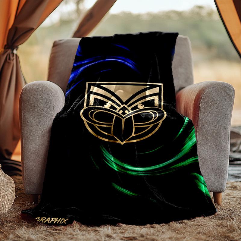 New Zealand Warrior Flannel Blanket Soft Warm All-Season Throw, Design for Camping, Car Travel, Hiking Sofa, Bed, Office Perfect Gift for Parties
