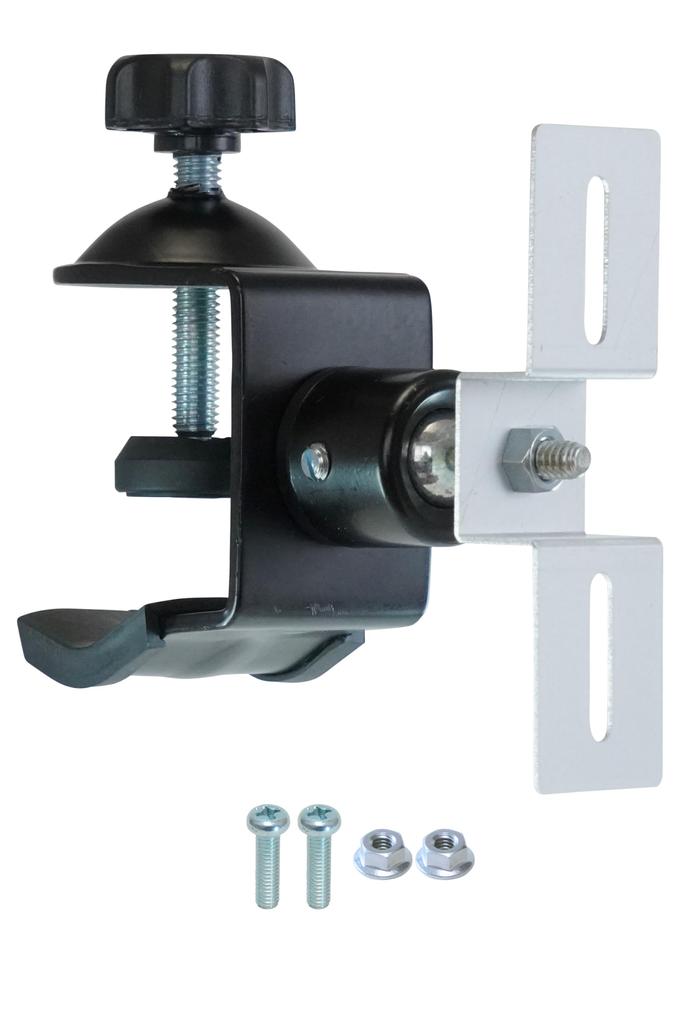 Heptus [Easy Installation Anywhere] Mounting Bracket for Solar Lights, Security Cameras, Poles, Fences, Clamps, 1.5-5cm