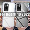 Мягкий силиконовый противоударный чехол для Xiaomi Redmi 10 2022 HD, прозрачный HD для Redmi 10 2022 6,5 "21121119SG, чехол с защитой от царапин