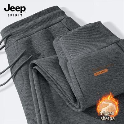 Мужские теплые джоггеры из овечьей шерсти JEEP SPIRIT
