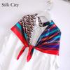 High-quality Luxurious Silk Scarves Headband Scarfs Neck Scarf For Women Chain Silk Scarf Women's Decorative Shawl